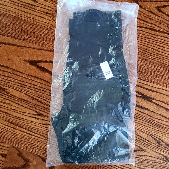 👀50% OFF👖NWT‼️ GAP Full Panel Maternity Straight Jeans - Picture 10 of 14